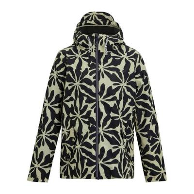 Wasserdichte Jacke Bayletta mit abstraktem Blumenmuster für Damen