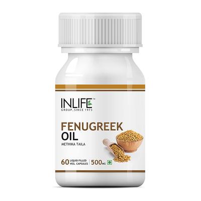 Fenugreek Oil (60 Caps, 500 Mg), Fenugreek Oil,