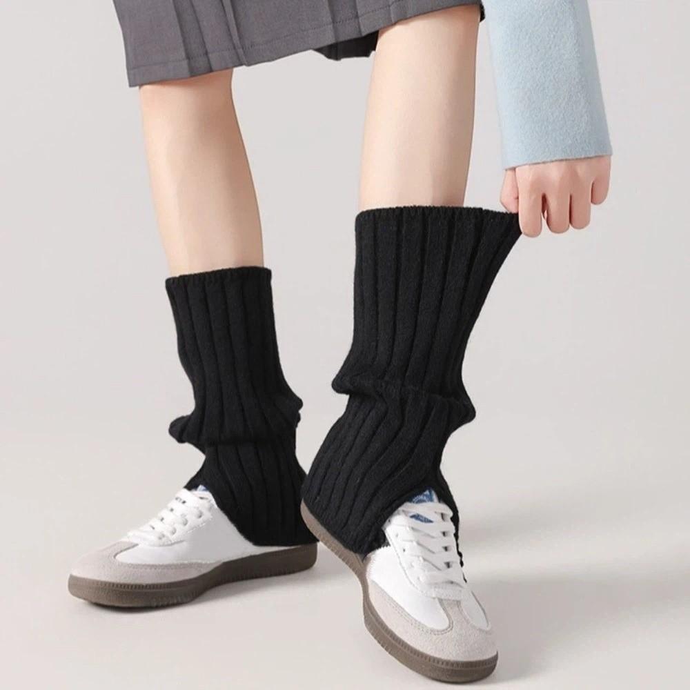 Harajuku Y2K Leg Warmers Balletcore Style Boots Cover Sweet Long Tube Stockings  Autumn/Winter