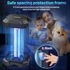 Qualitell D3 Electric Mosquito Killer Lamp ABS Solid Waterproof Eco-Friendly Indoor Outdoor EU US AU UK Plug