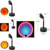 Beautiful Sunset Projection Lamp In Rainbow Colors For Creative Spaces And Captivating Photography