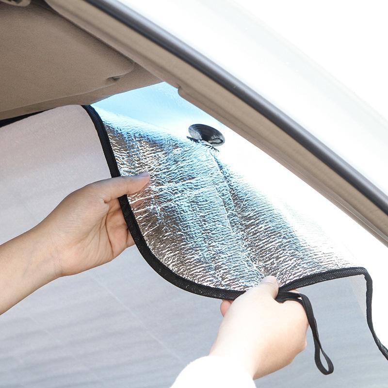 60*130 cm / 70*140 cm Huse Parasolar Parbriz Auto Reflectorizante Soare Umbrelă Încălzită Parbriz