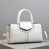Fashionable Ladies Handbag PU Leather Polyester Lining Zipper Closure Shoulder Bag Essential for Commuting Day Crossbody Bags