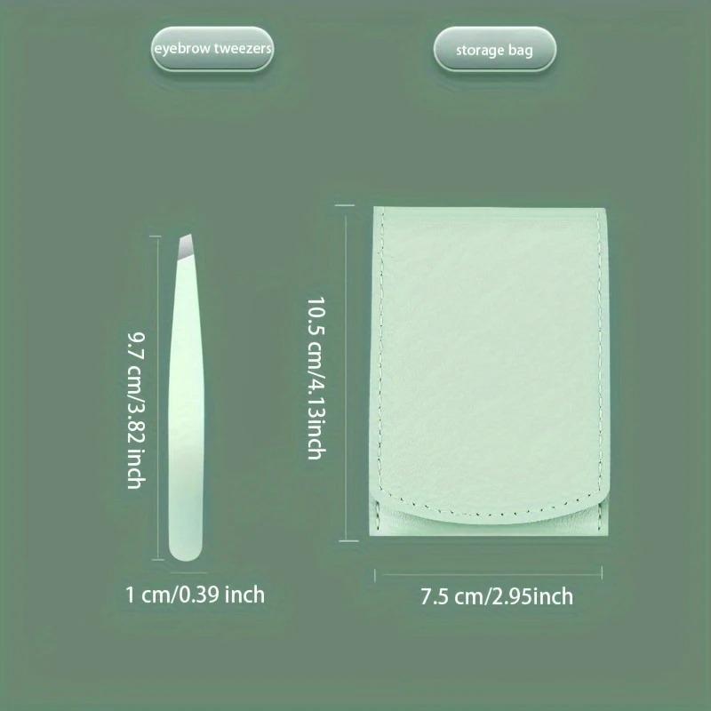 4 PCS Stainless Steel Eyebrow Clippers Set Hair Removal Forceps Oblique And Straight Mouth Eyebrow Trimming Clip Beauty Tool