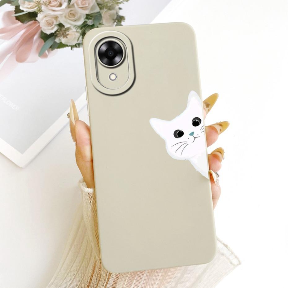 New Fashion Phone Case For OPPO A17K A17 Soft Silicone Cases For Oppo A17 A17K CPH2471 CPH2477 Shockproof Covers Bumpers