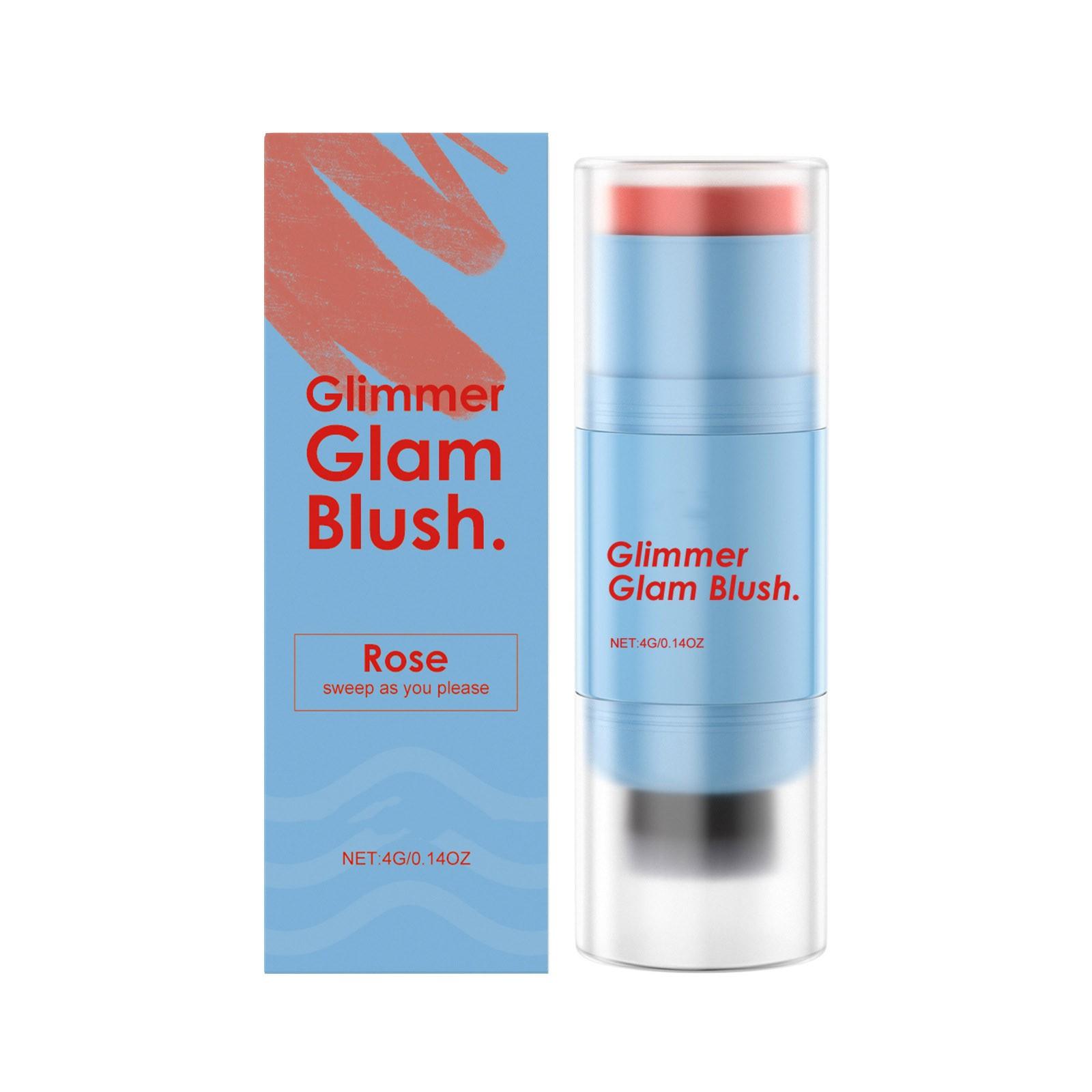 

Двусторонний карандаш для румян. Цветной и невыцветающий увлажняющий многофункциональный карандаш для румян. One Size