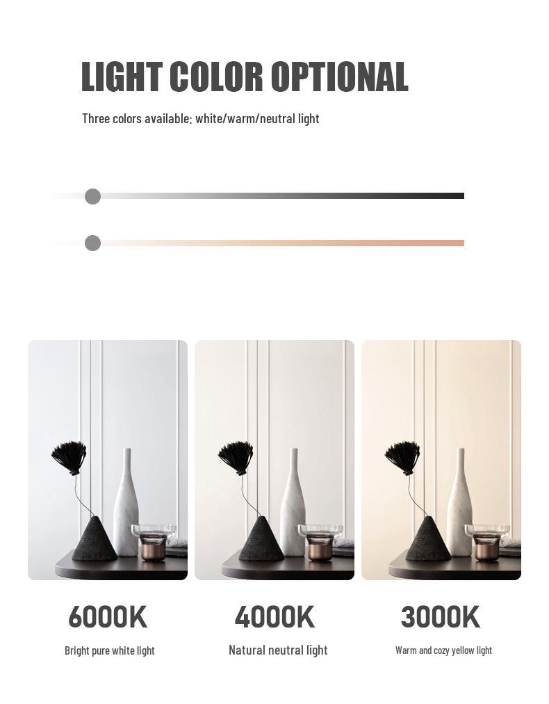Nordic Adjustable LED Wall Lamp for Bedroom, Hallway, or Hotel