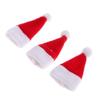 3pcs 1/12 Scale Santa Claus Hat Dollhouse Miniature Christmas Accessories