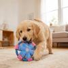 Cotton Rope Dog Flying Disc Bite-Resistant Interactive Dog Toy Dog Chew Toy Exercise