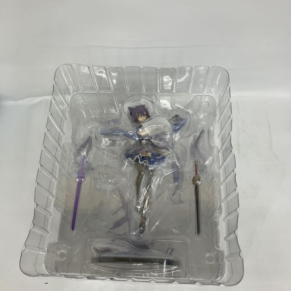 [USED] JF8021 Genshin Impact Keqing Figure (Fast Rain Ver.) with Bonus