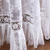 French Retro Pure White Lace Tablecloth Round Dining Table Coffee Table Tablecloth Garden Light Luxury Romantic Cover