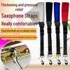 Bonmusica High-End Saxophone Neck Strap with Metal Hook for Alto Sax.