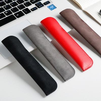PU Leather Leather Pen Bag Holder Pen Sleeve Pouch Pen Protective Bag  Stationery