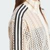 adidas Originals Damen Firebird Häkel-Trainingsjacke Beige KC0749