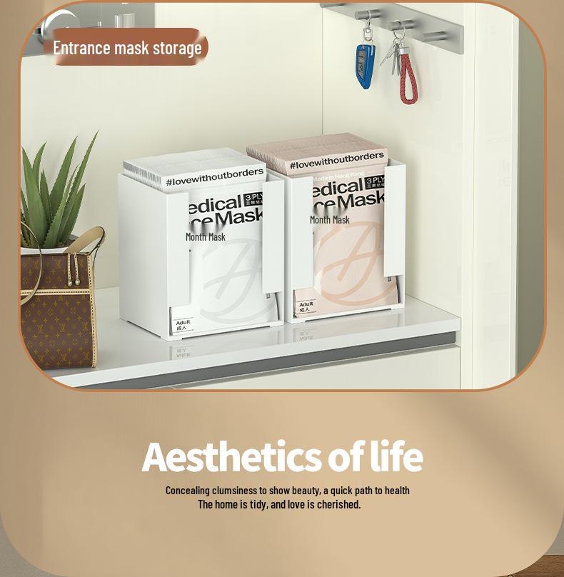 Rätvinklig Nudel- och Snacksorganisatör för Kök & Skrivbord