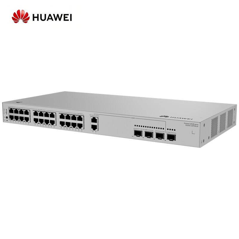 HUAWEI S220S-26PN4JX 24-Port Gigabit POE Managed Switch