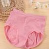 7Pcs High Waist Women Panties Set Underwear Solid Color Ruffles Briefs Female Lingerie Comfortable Bow Underpants Daily Sports