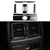 Carbon Fiber Auto Interior Rear Air Conditioning Outlet Trim Cover Sticker For BMW 3 Series F30 3GT F34 2013-19 Car
