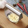 Manual Stainless Steel Garlic Press, Garlic Chopped Ginger Crusher For Fruit Vegetable Tools Kitchen Accessories