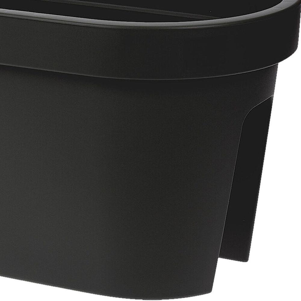 Balcony Flowerpot Box for Railing, Balustrade, Garden Railing 59 Cm