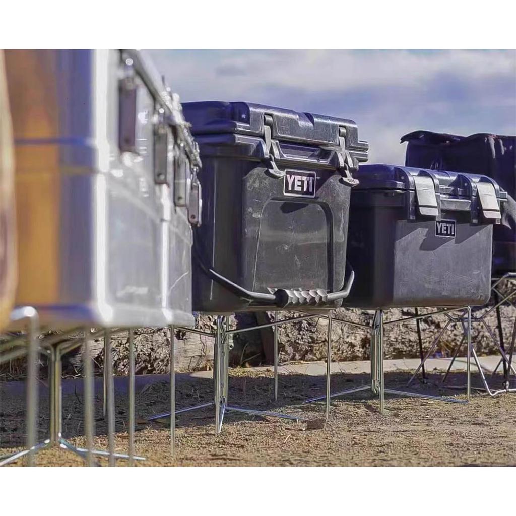 FGY Cooler Box Cooler Box Luggage Cargo Container Luggage Luggage Stabilizing Parts Storage Case Stable Load Capacity 100kg Stand, Foldable,