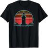 Lighthouse Retro 80s Style T-Shirt