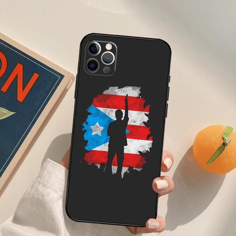 

Чехол для мобильного телефона Apple IPhone15ProMax с флагом Пуэрто-Рико, окрашенный и устойчивый к падениям, чехол для мобильного телефона Huawei Three. iPhone 16 Plus
