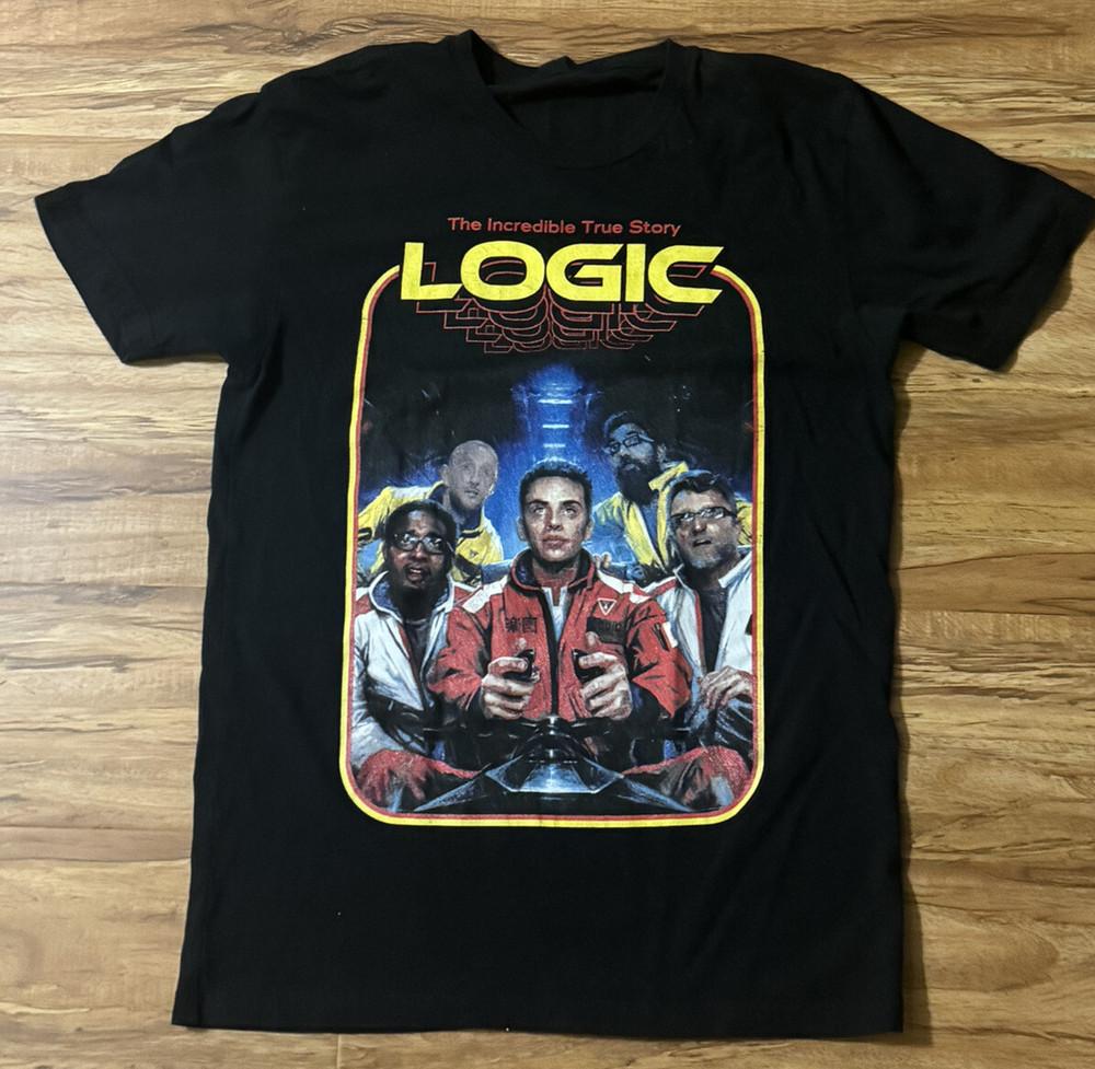 Vintage Logic Rapper The Incredible True Story T-shirt  SG124  Unisex T-Shirt S