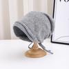Knitted Hat Women'S Autumn And Winter Wool Hat Stacking Hat Solid Color Pullover Hat Fashion Warm Thickened Wool Hat