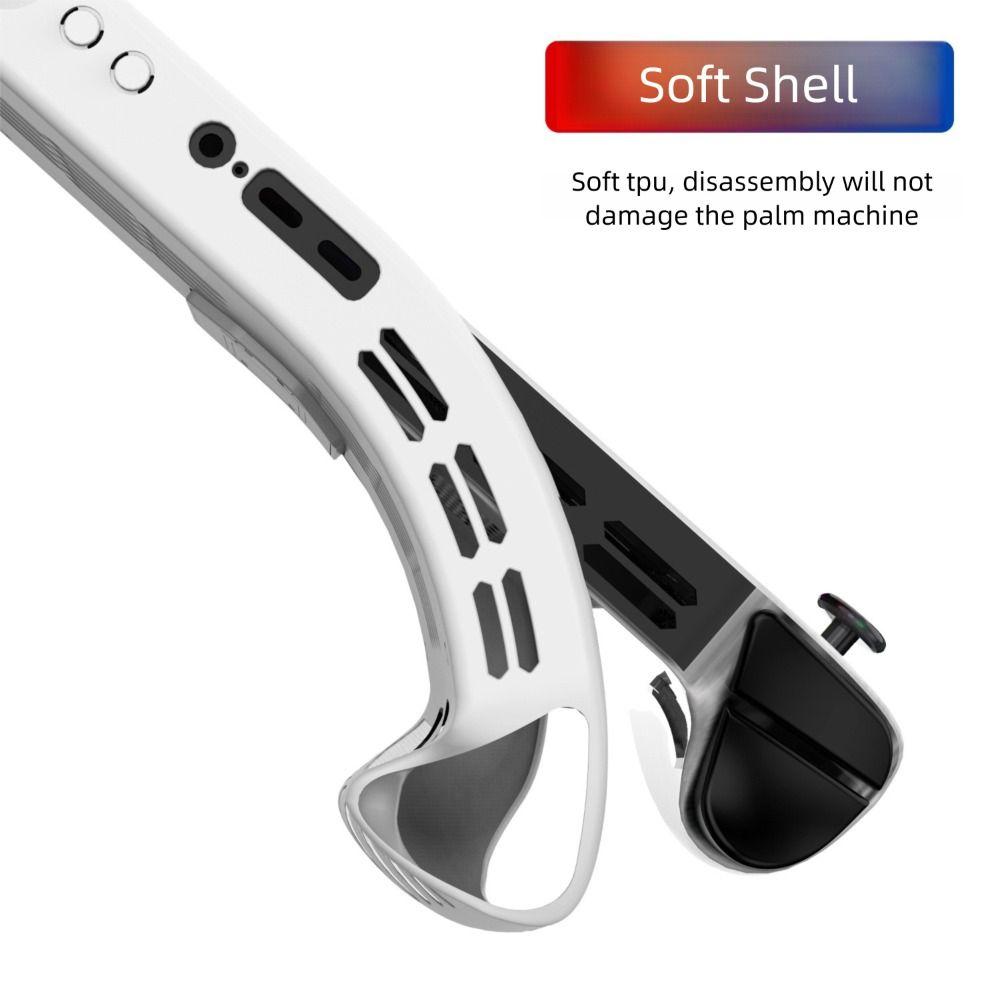 2025 TPU Handheld Game Console Case Soft Shockproof Protective Cover Ergonomic Anti Slip Host Shell for Lenovo Legion Go S