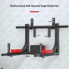 Wall-Mounted Pull-Up and Dip Bar Station