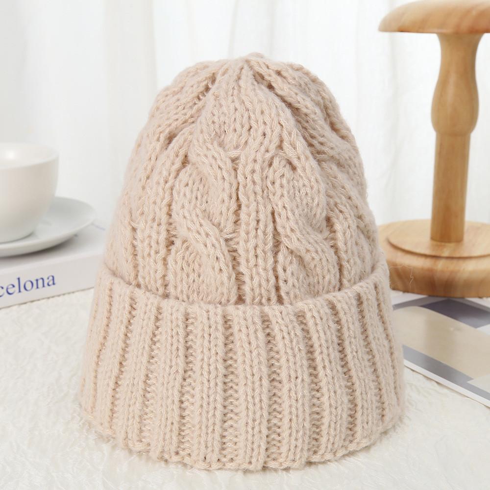 Style Knitted Beanie Hat With Ear Flap For Winter Warmth And Windproof Protection