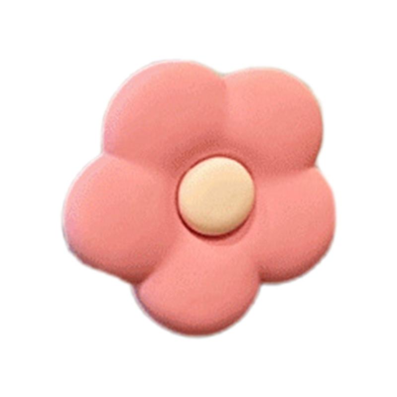 Flower Shape Cute Rings Couple Rings Friendships Finger Rings Jewelry Cartoon Rings Resin Material Gift for Children