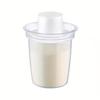 Portable Milk Powder And Storage Box, Multifunctional Compartment Box for Snacks, Moisture-Proof Storage Container for Bags