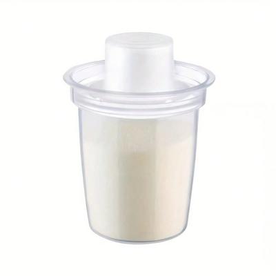 Scatola Portatile per Latte in Polvere e Conservazione, Scatola Multifunzione a Scomparti per Snack, Contenitore Ermetico a Prova di Umidità per Sacchetti