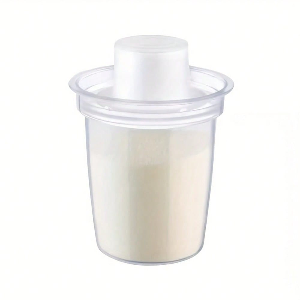 

Портативная коробка для сухого молока и хранения, Многофункциональный контейнер с отделениями для закусок, Влагозащитный контейнер для хранения пакетов прозрачный