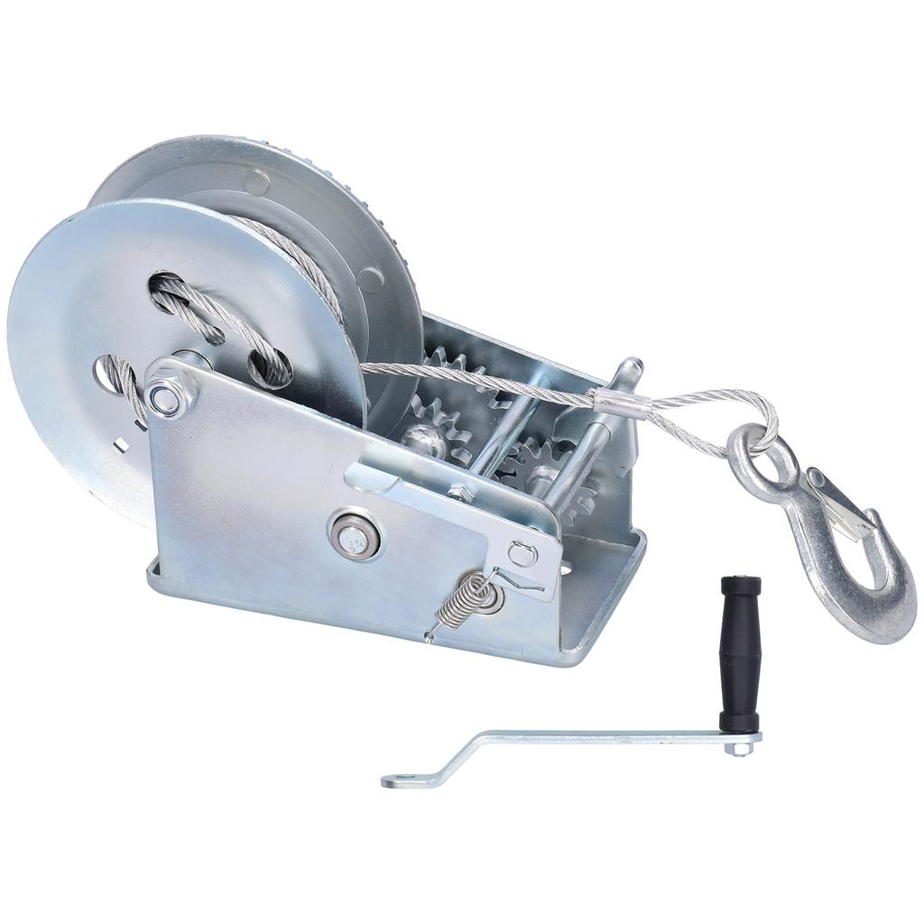 Selbstsichernde Handwinde Manueller Heber Traktor mit Gummigriff 3000lbs zum Heben