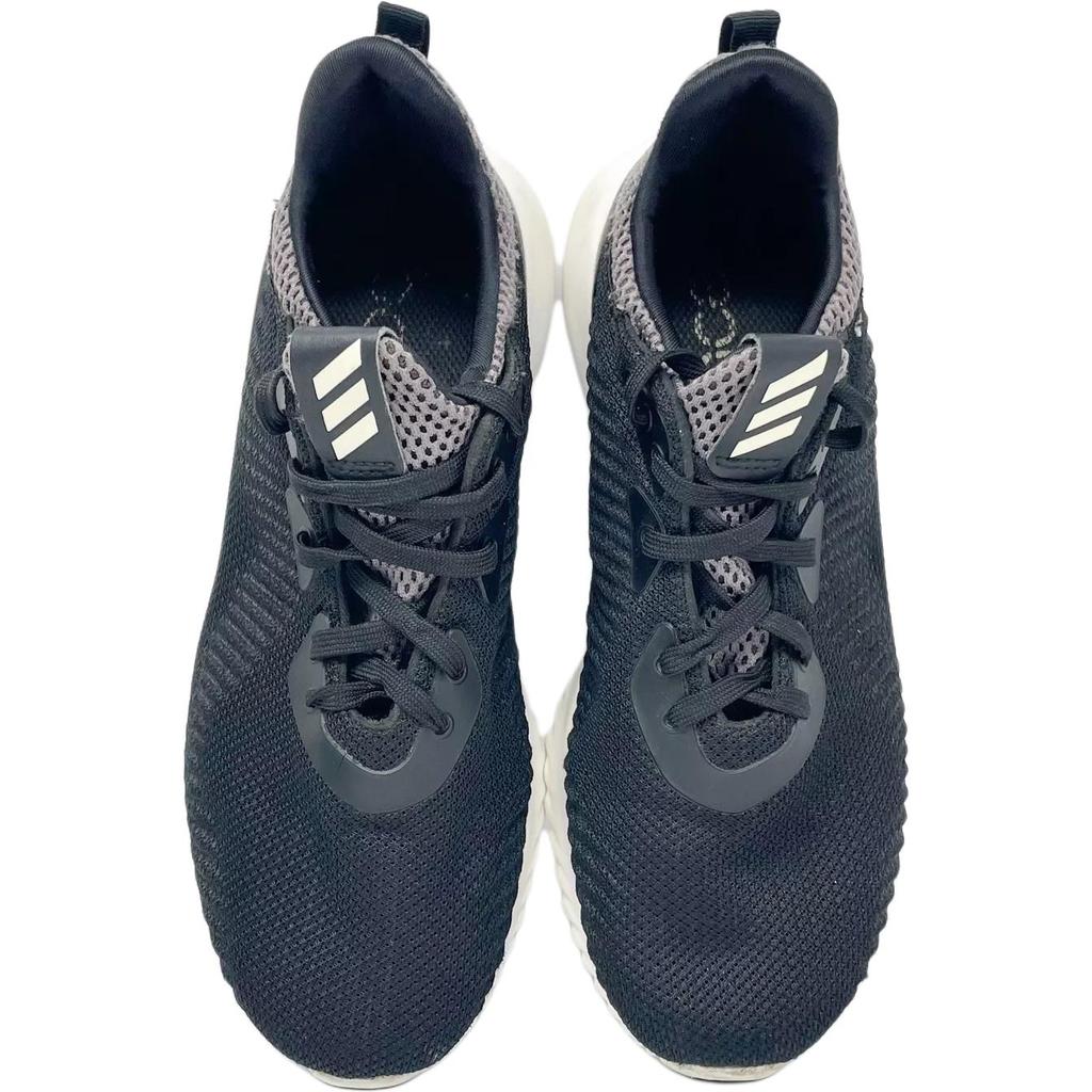 Adidas Alphabounce J Black Kids Sneakers Core-Black Footwear-White Utility-Black BB7095