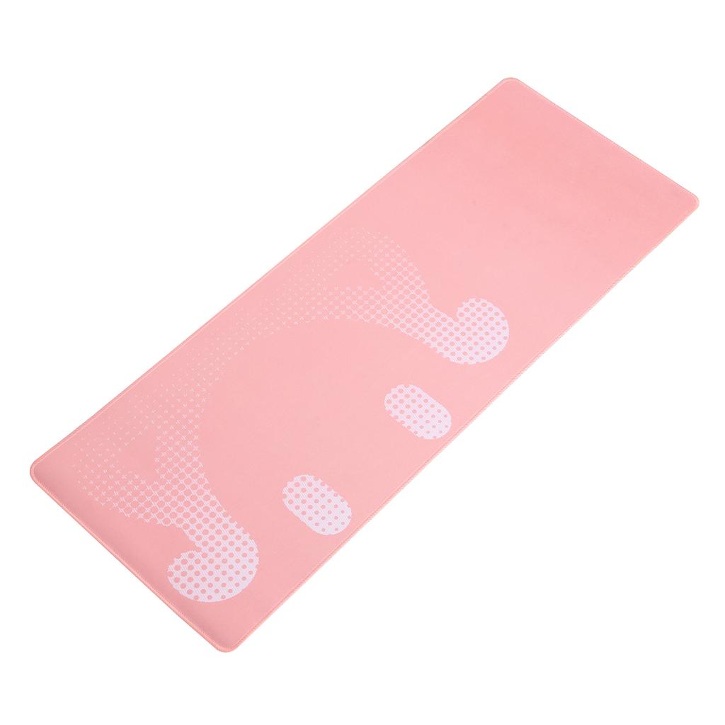 Large Mouse Pad NonSlip Computer Game Notebook Tablet Mat Office Computer Accessories(Pink )