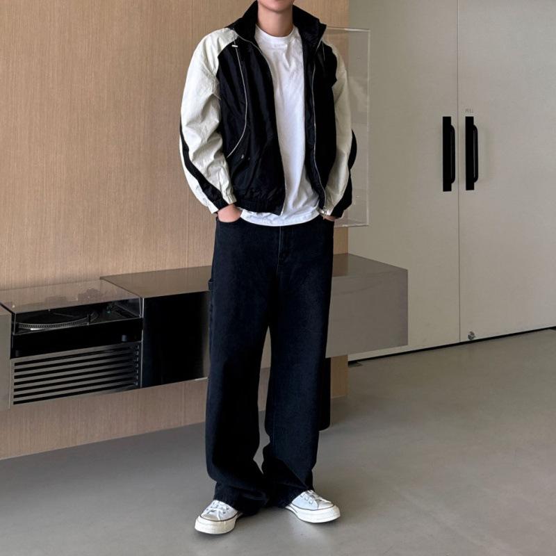 Hooded Jacket Men's Autumn Loose Outdoor Jacket Korean Style Trendy Niche Jacket