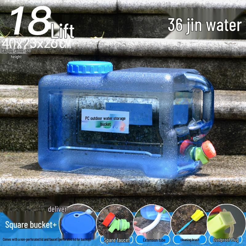 Large Capacity Outdoor Car Water Storage Tank for Drinking and Household Use