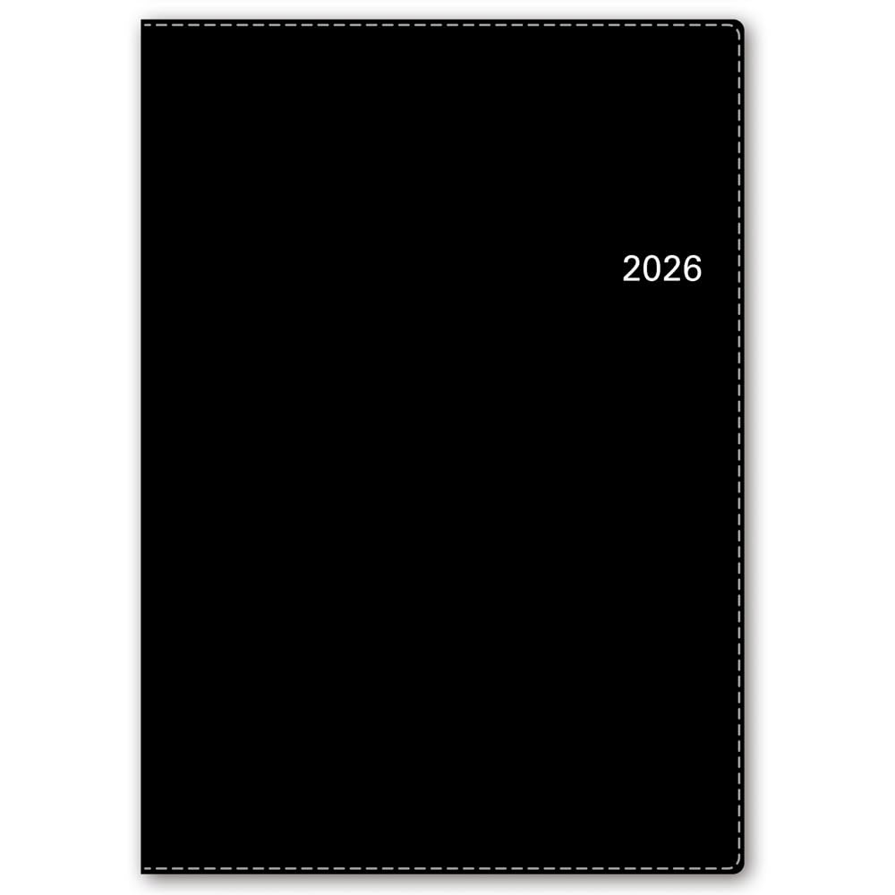 NOLTY Planner 2026 A5 Weekly Access 1 Black 6463 December (Starts 2025)