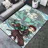 Demon Slayer Carpet Rug For Living Room Bedroom Home Sofa Decoration Kids Play Nonslip Floor Mat