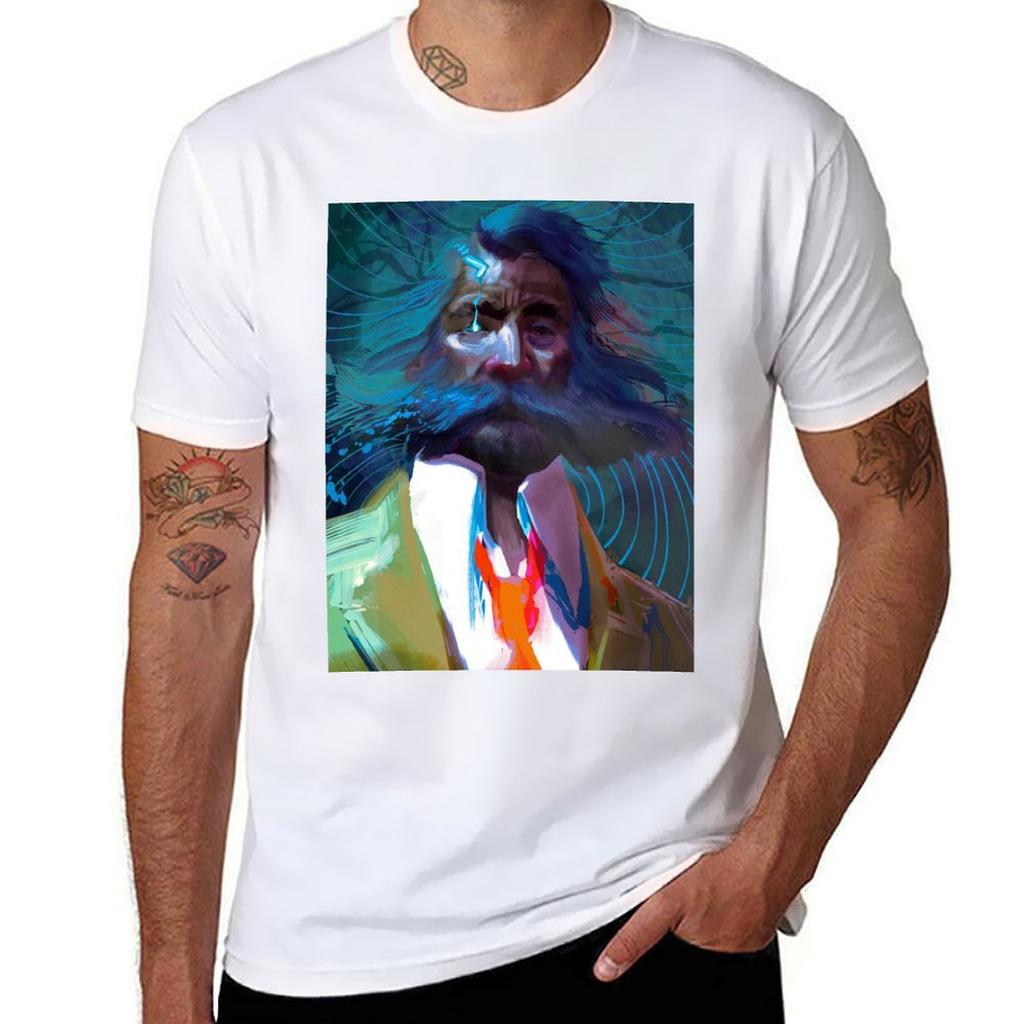 Disco Elysium - Harry Dubois Fan Art T-Shirt T Shirt Man Designer Man Graphic T Shirt T-Shirt