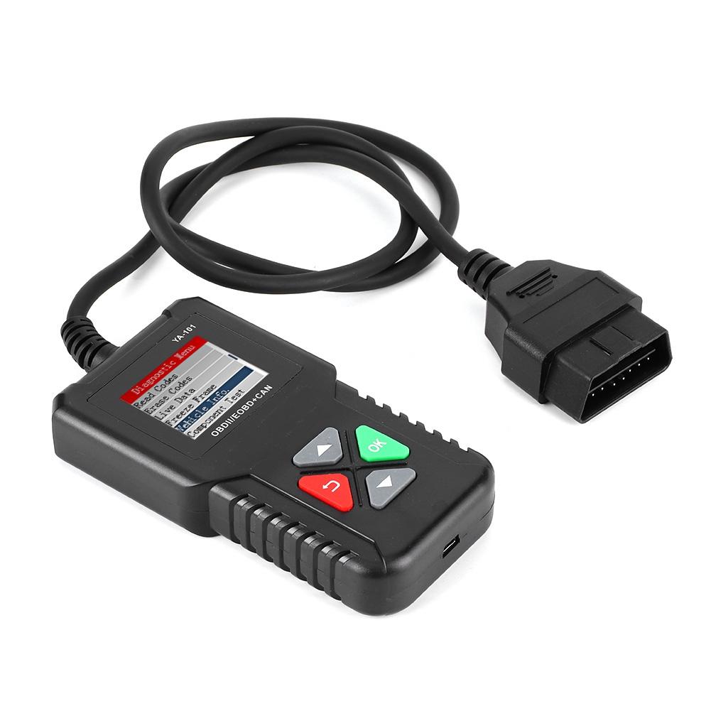 

OBDII EOBD Scanner Fault Code Reader Automotive Diagnostic Detector Scan Tool YA101