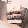 Mode Großer Haargummi Satinband Set Mädchen Einfacher Pferdeschwanz Leder Set Kugel Haarband