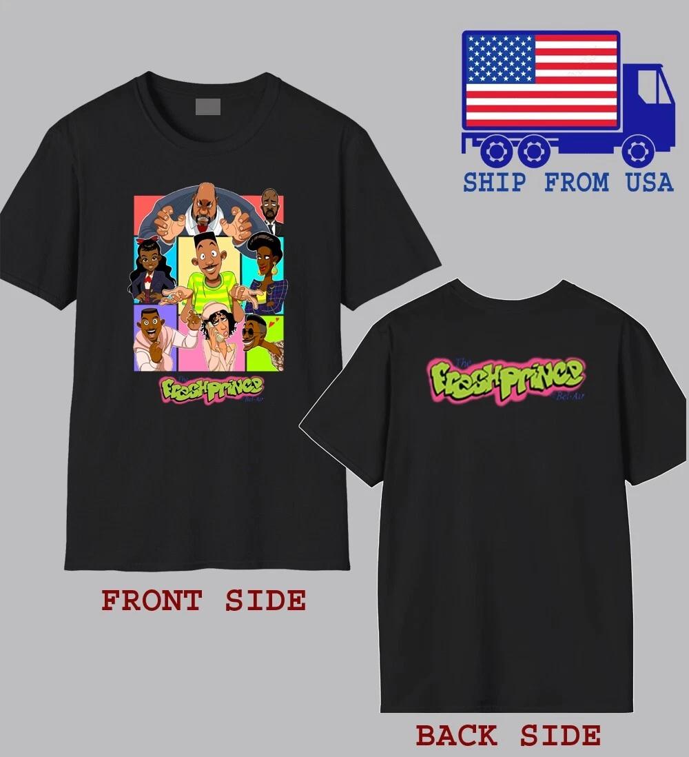 The Fresh Prince of Bel Air Men s Black Size S-5XL 2XL
