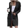Women's Casual Knitted Long Sleeved Cardigan Loose Pocket Sweater Jacket