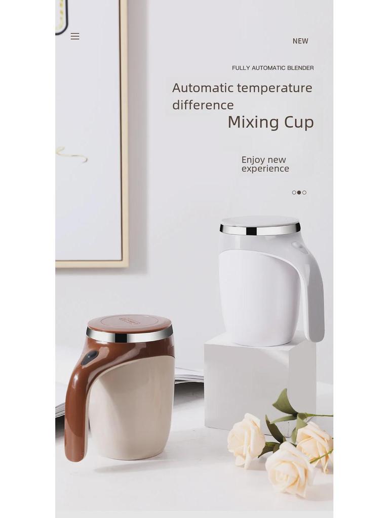 Automatic Electric Stainless Steel Stirring Coffee Mug