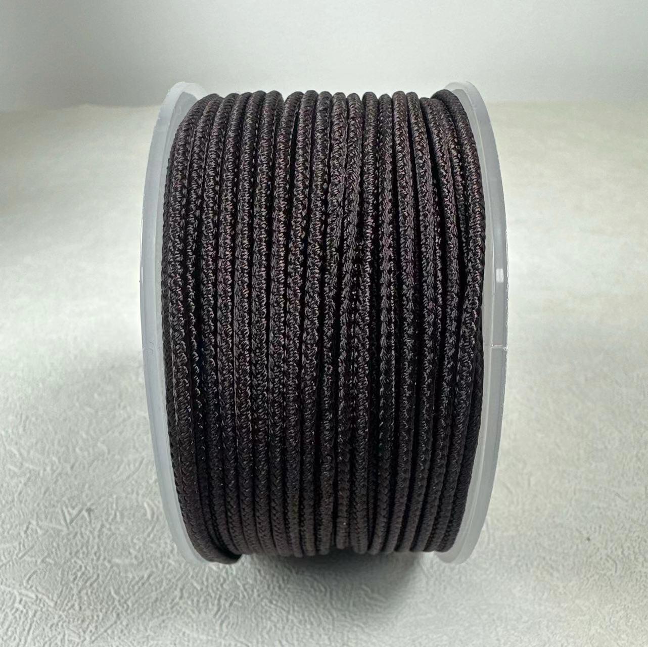 

Плетеный вручную шнурок Ruyi 2 мм для кулона для мужчин и женщин - Идеально подходит для нефритовых кулонов, ожерелий и DIY-украшений 2mm Cord, ~15m